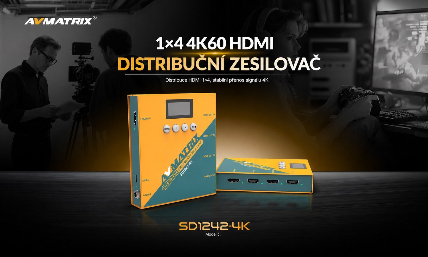 AVMatrix SD1242-4K – česká prezentace 1