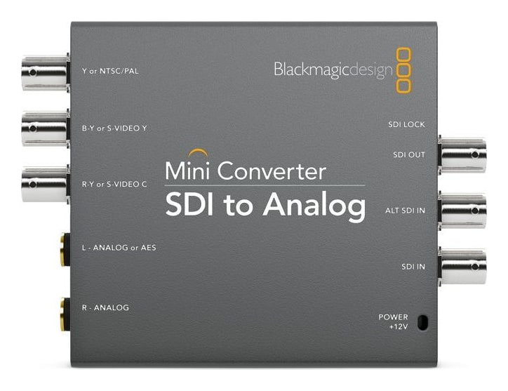 Mini Converter SDI to Analog – Komponentní, S-Video i kompozitní