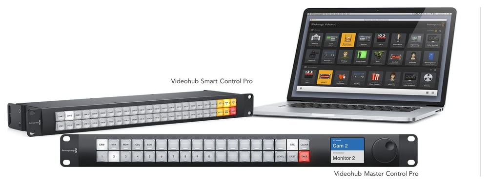 Blackmagic Videohub Smart Control Pro – Videohub i ST 2110