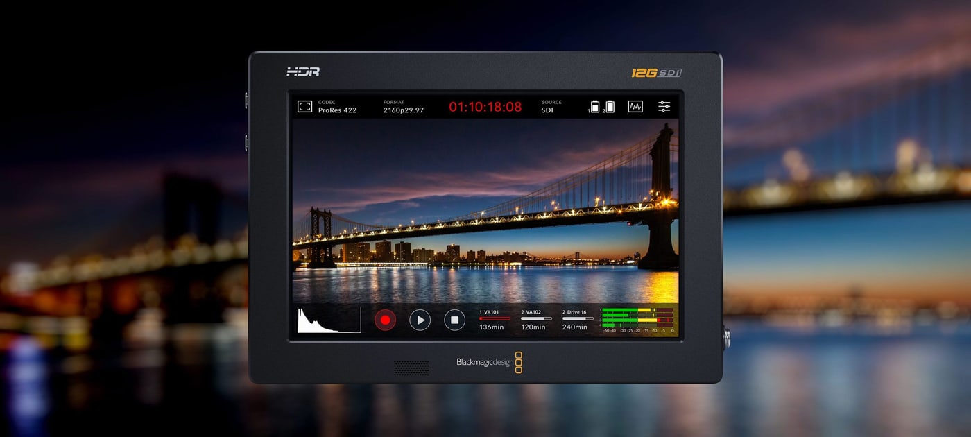 Video Assist 7″ 12G HDR – Superjasný širokogamutový HDR displej