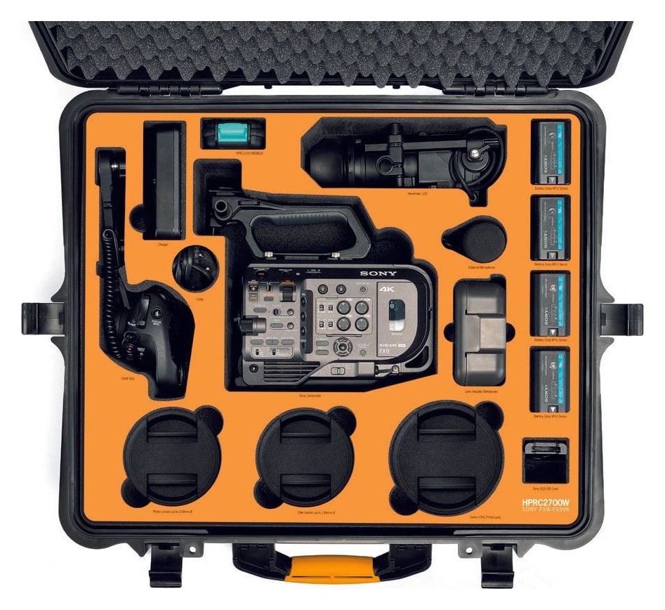 HPRC 2700W – Výplň na míru pro Sony PXW-FX9