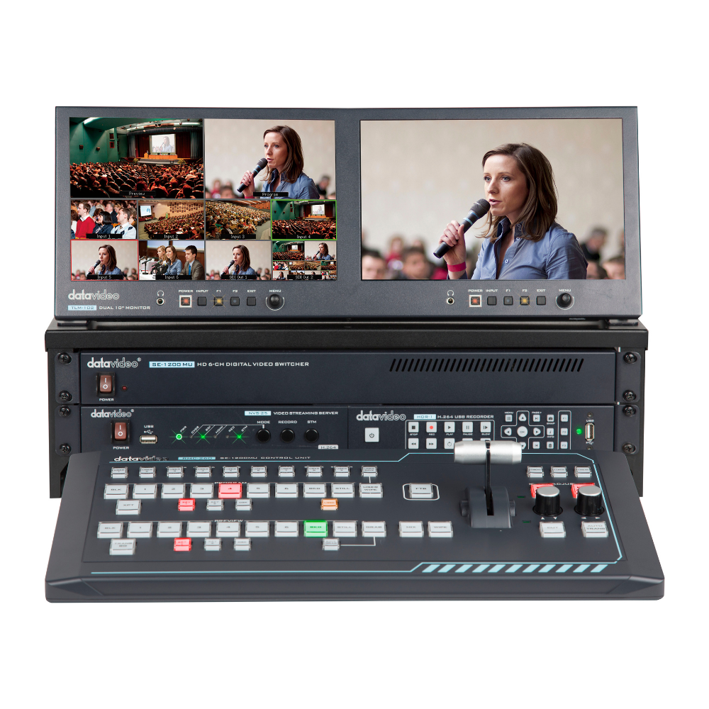 Datavideo GO 1200 Studio přenosná 6kanálová HD produkční režie