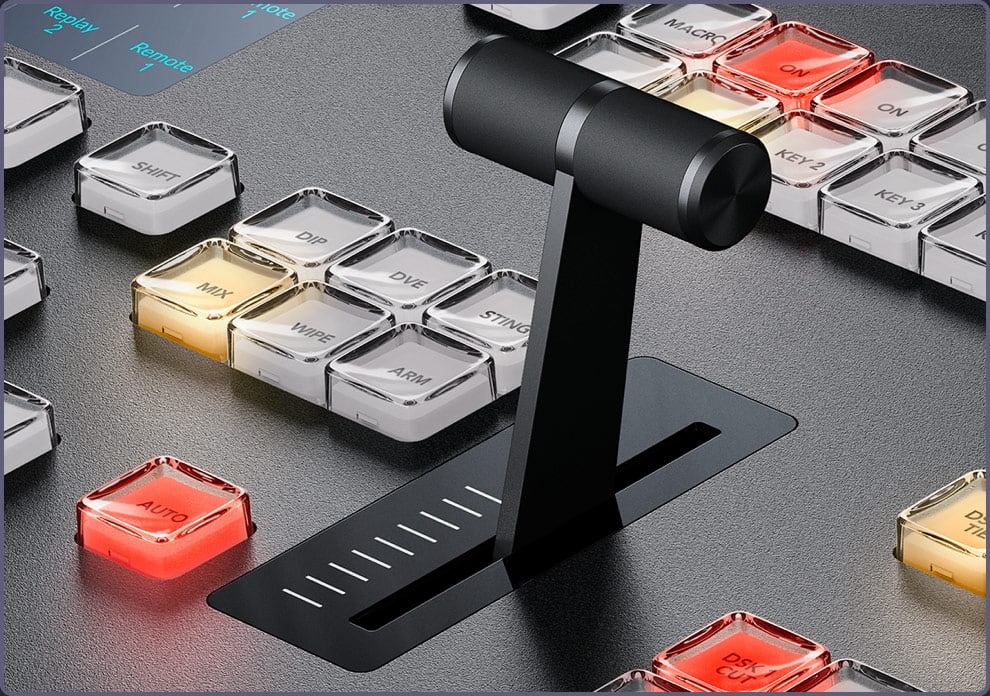 ATEM 4 M/E Advanced Panel 40 – Páka T-bar a stmívání do černé