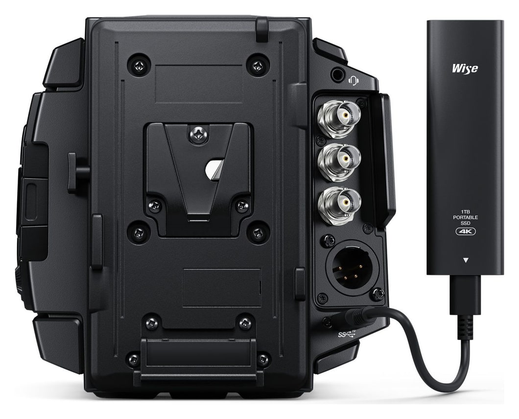 Blackmagic URSA Mini Pro 12K – Tři možnosti záznamu