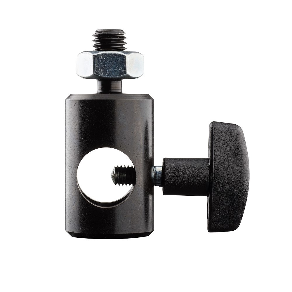Manfrotto 014MS – čelní pohled na adaptér 16 mm samice / M10