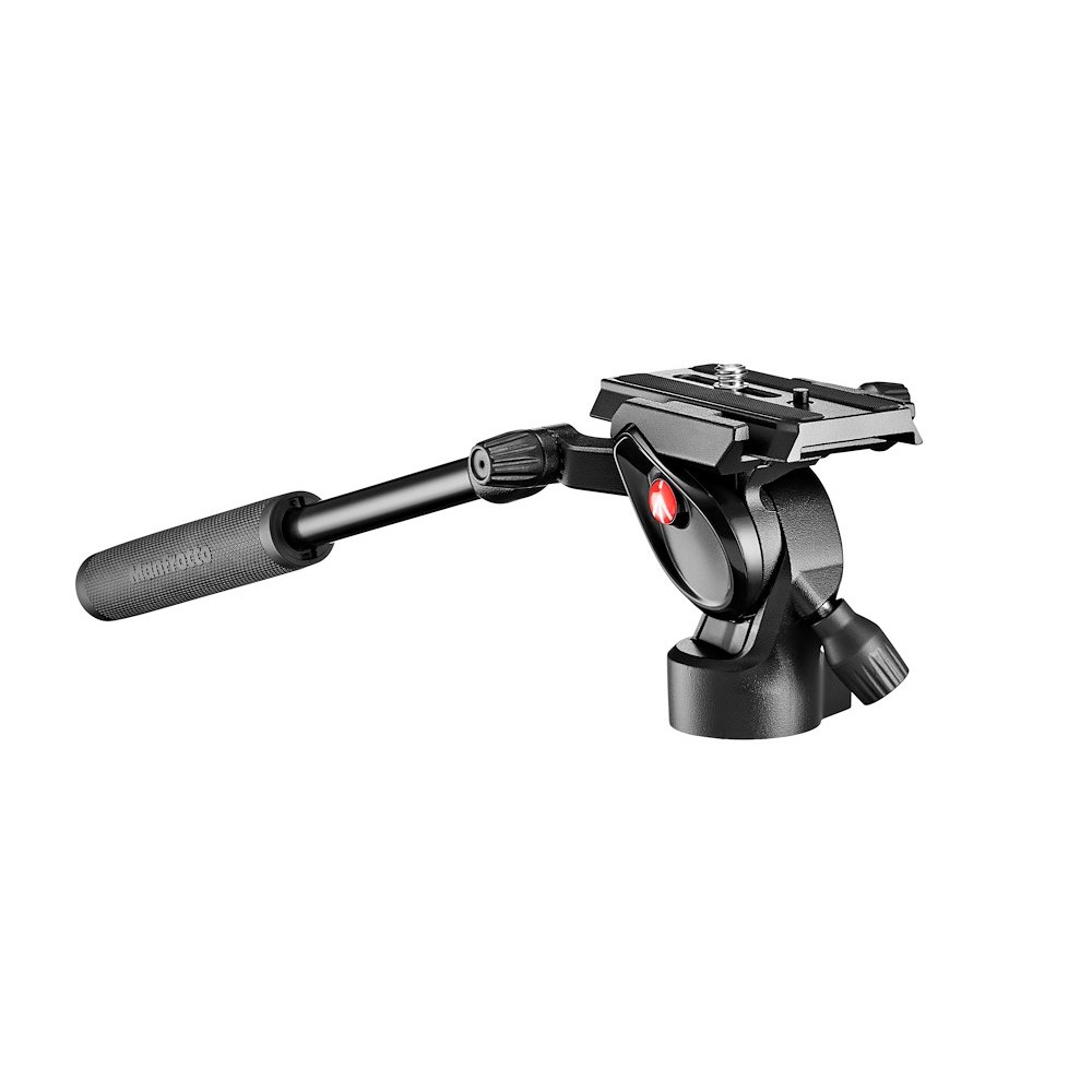 Boční pohled na Manfrotto MVH400AH s panoramatickou rukojetí