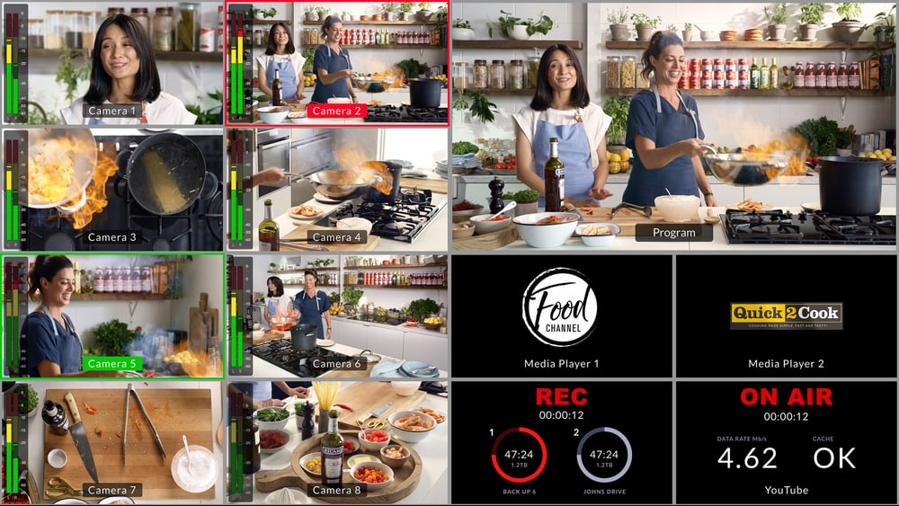 ATEM Mini Extreme – Multiview až se 16 náhledy