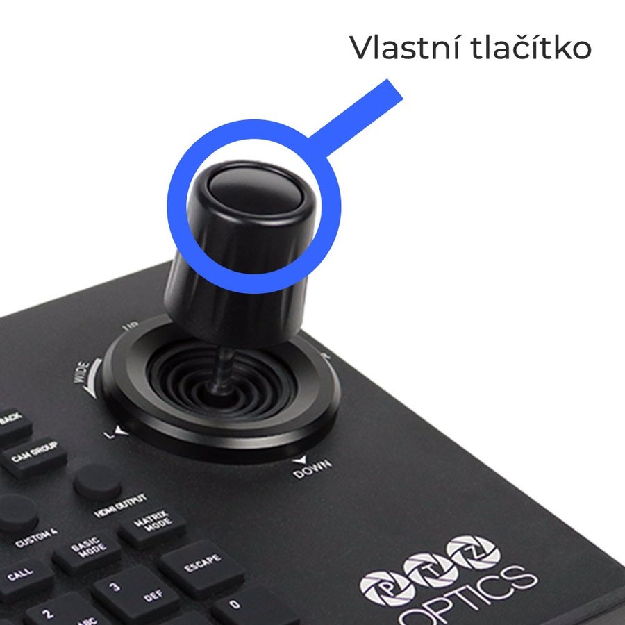 Vlastní tlačítko na joysticku