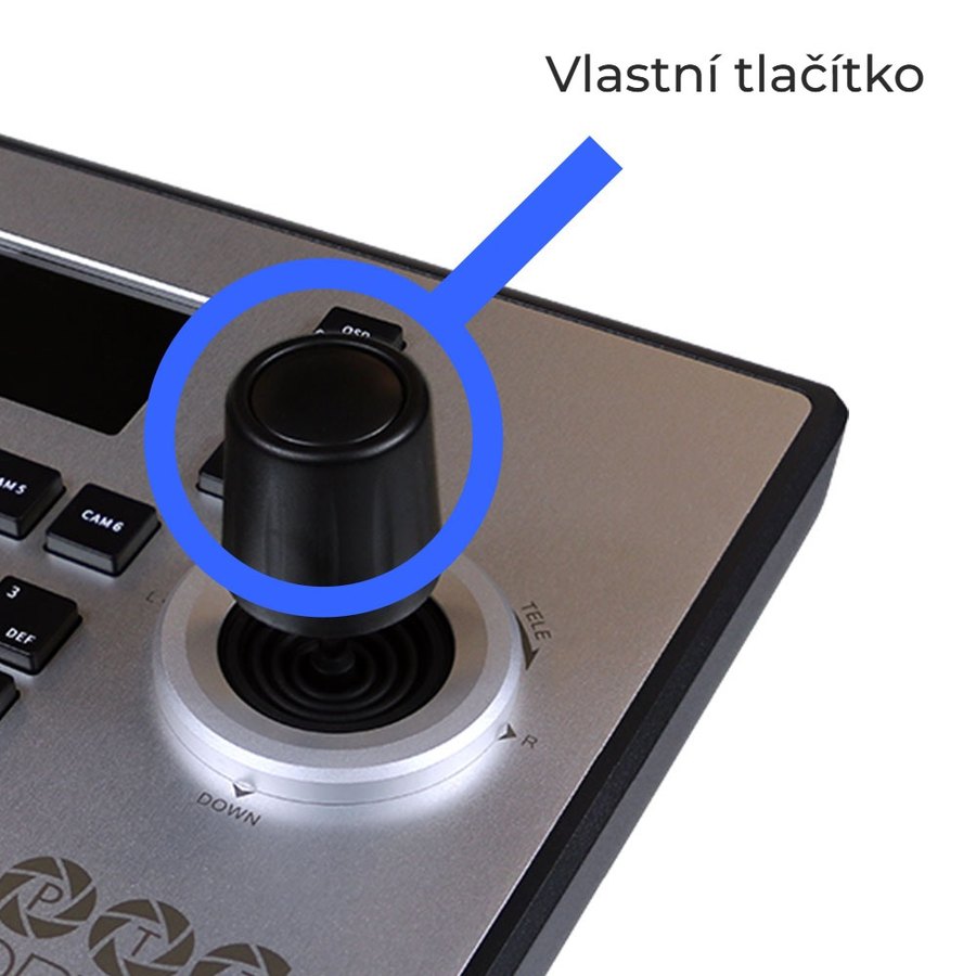 Vlastní tlačítko na joysticku