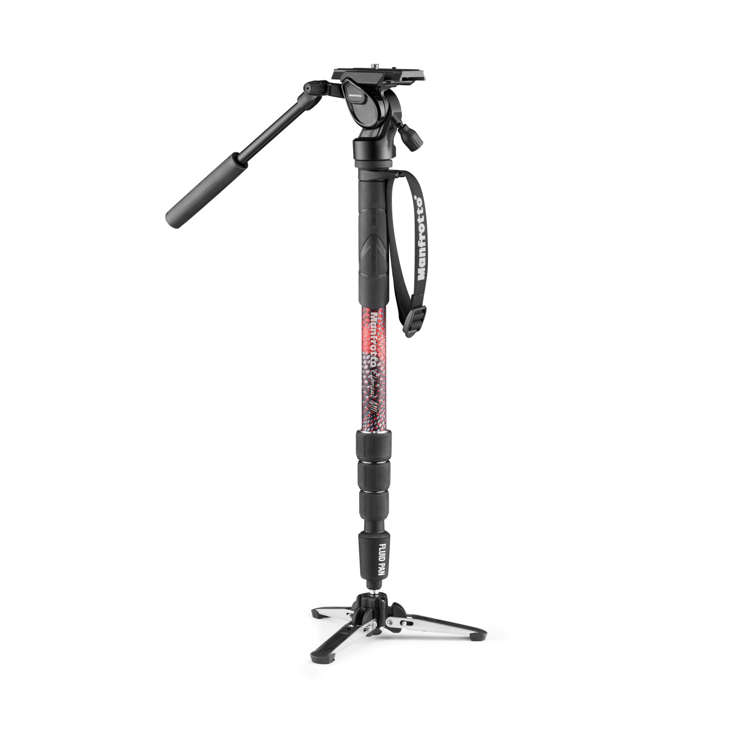 Manfrotto Element MII hliníkový video monopod kit s fluidní hlavou