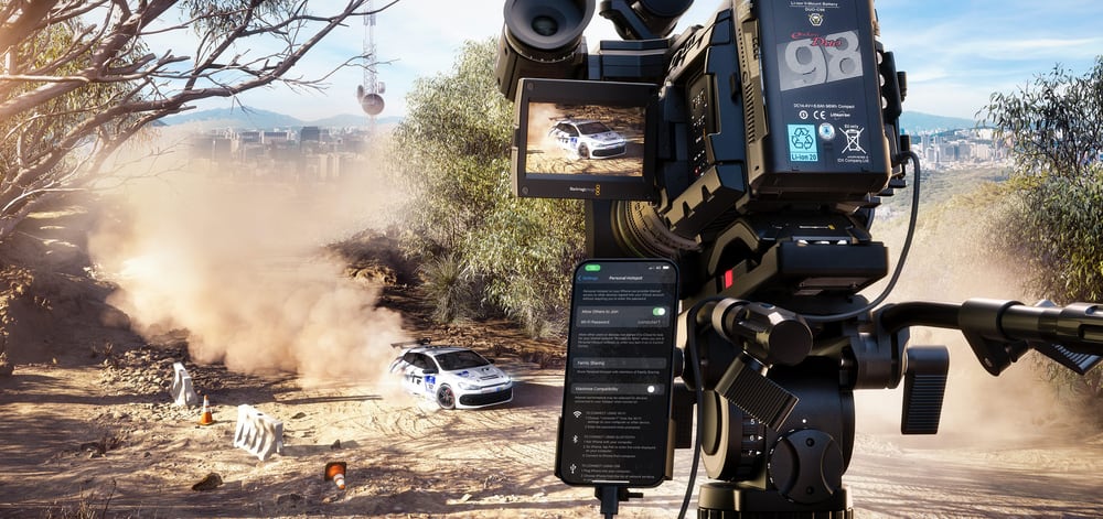 Blackmagic URSA Broadcast G2 – Živé vysílání RTMP a SRT