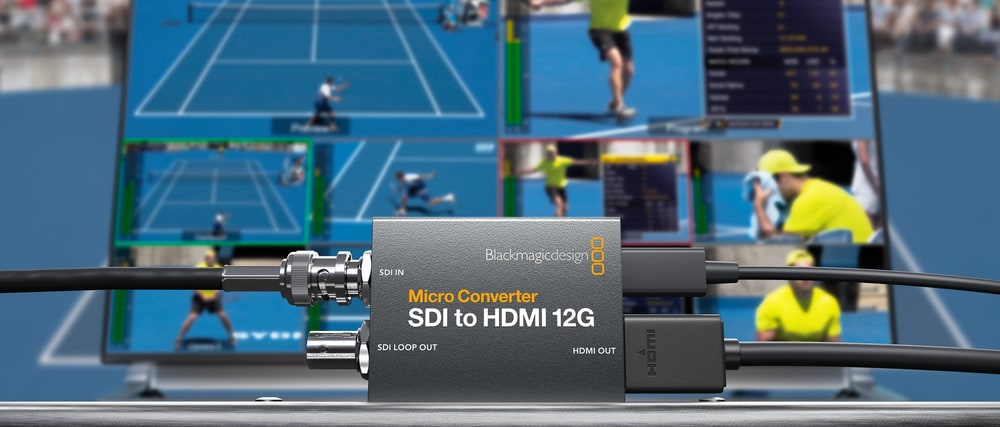 Micro Converter SDI to HDMI 12G – Profesionální monitorování ze SDI