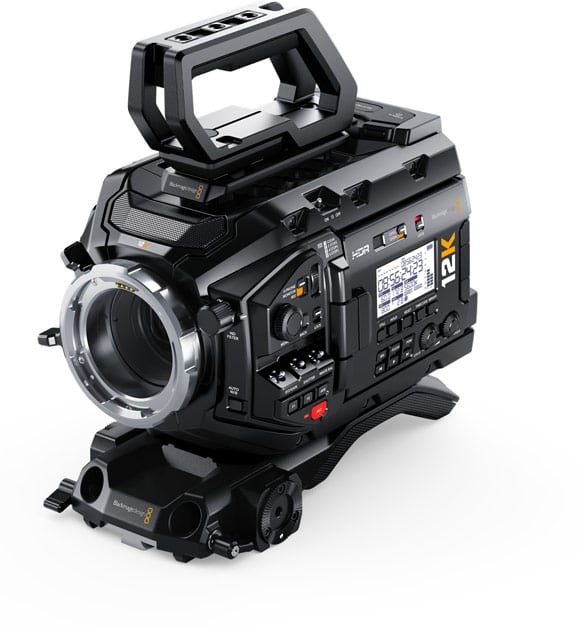 Prodlužovací rameno pro URSA Mini – Ovladač URSA Handgrip před kamerou