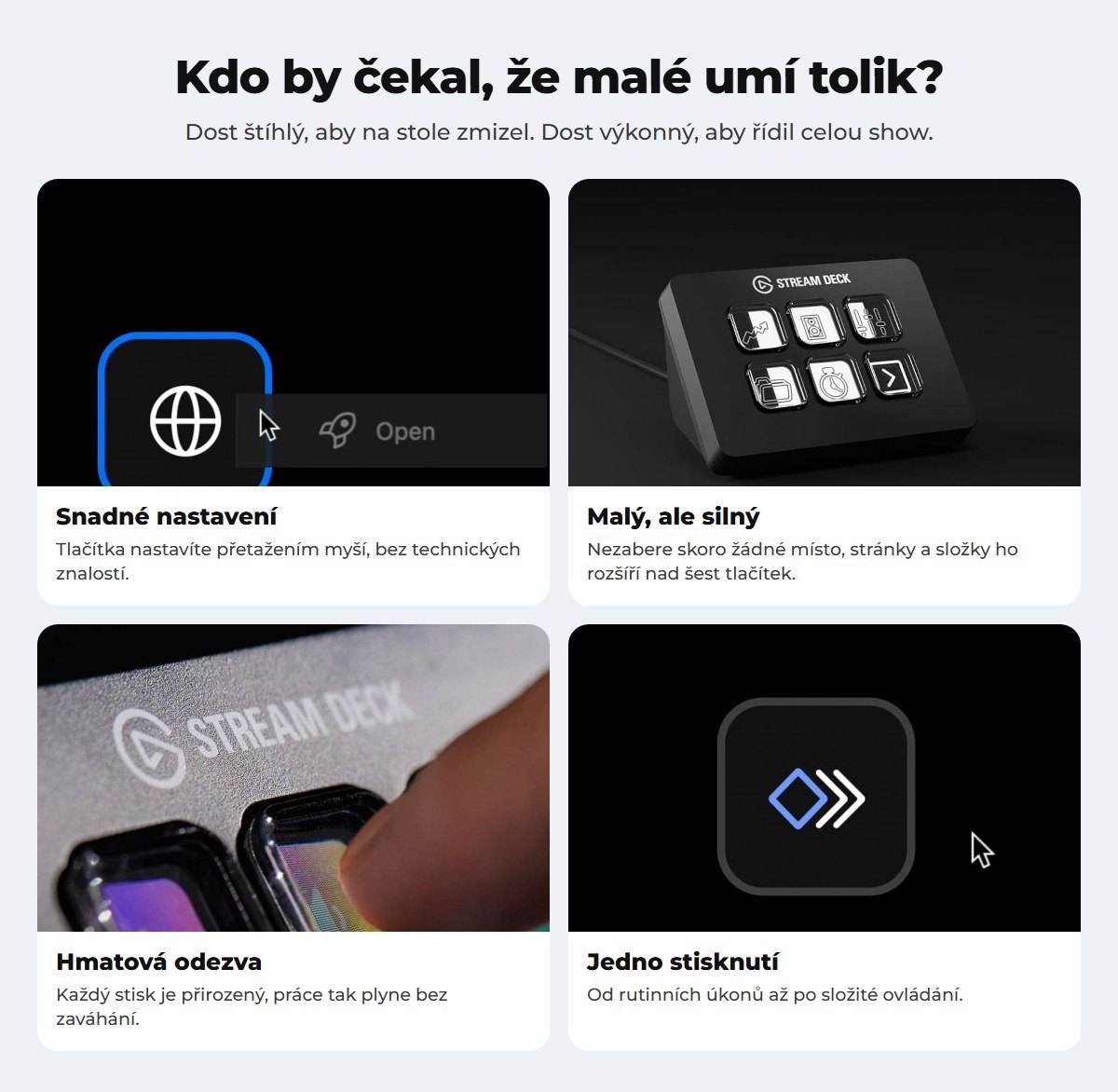 Malý, ale schopný