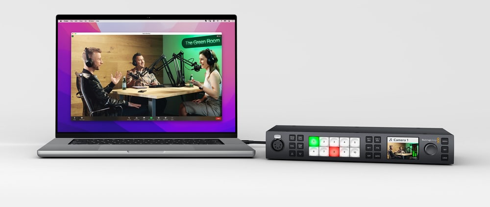 ATEM 1 M/E Constellation HD – Webkamera pro Zoom, Teams i streaming