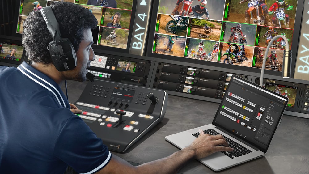 ATEM 2 M/E Constellation HD – Software i hardwarové panely