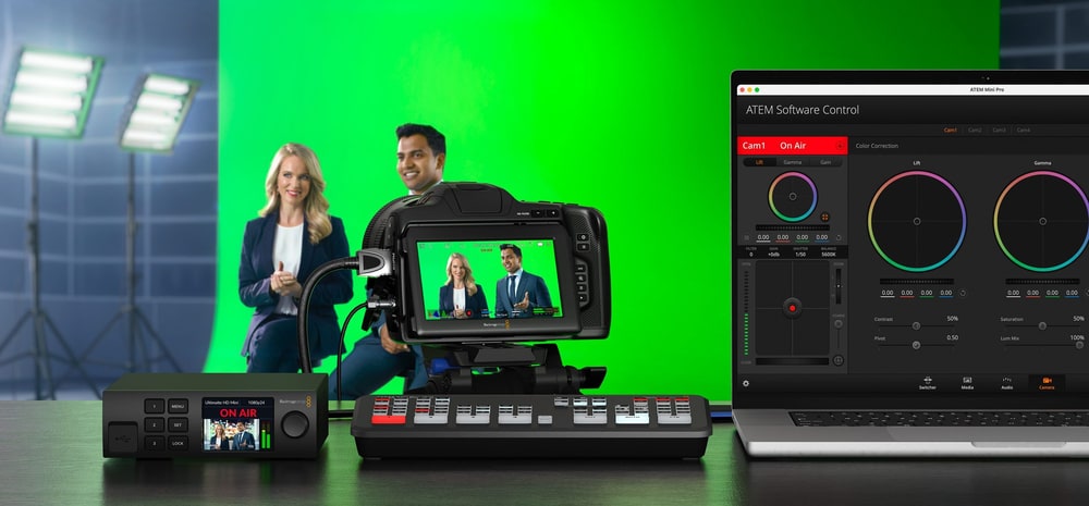 Ultimatte 12 HD Mini – Ovládání softwarem i panelem Smart Remote 4