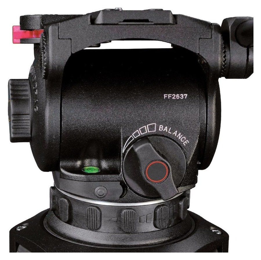 Cartoni Focus 10 SDS Carbon systém – Ovládání vyvážení