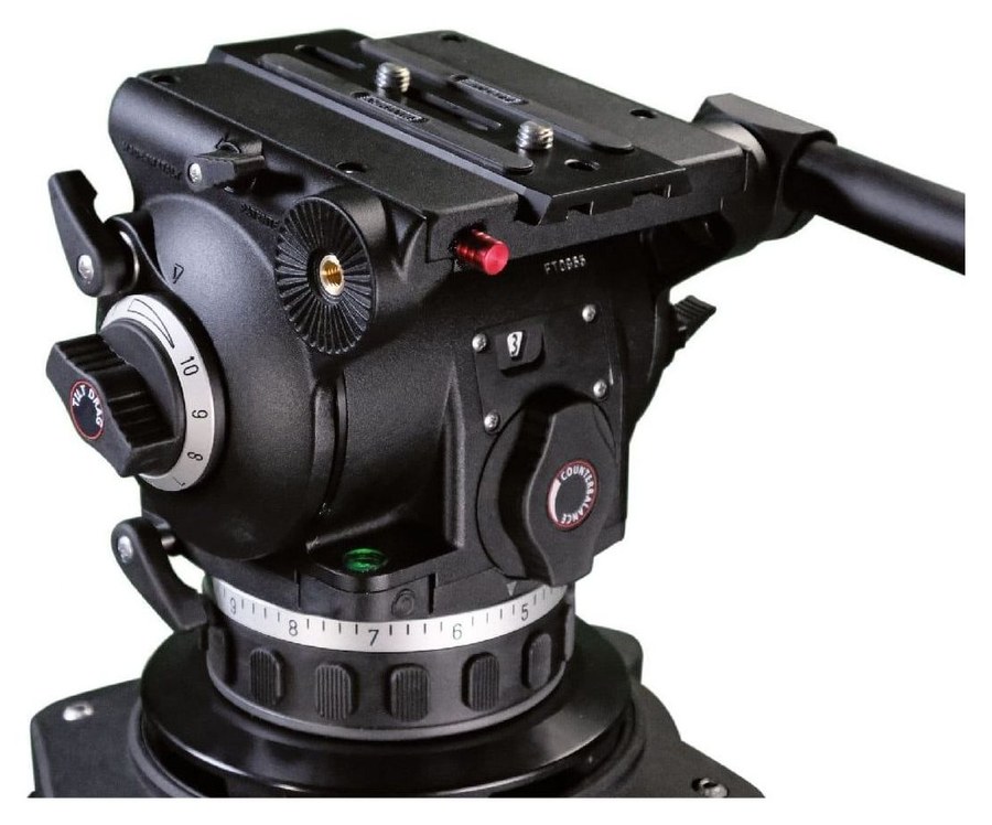 Cartoni Master 25 – Ovládání po stranách