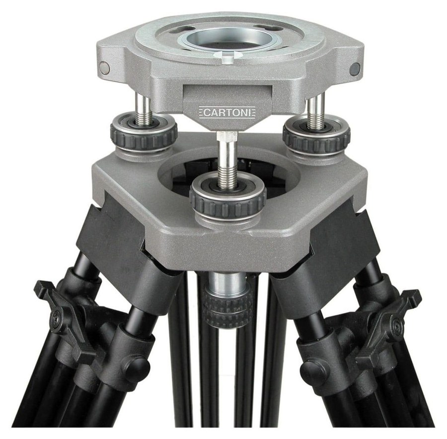 Cartoni stativ Heavy Duty Leveling – Třísměrné vyrovnání