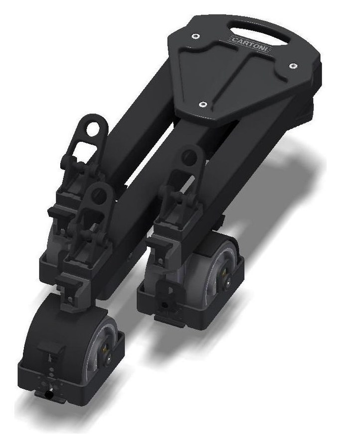 Cartoni D837 dolly Studio – Složené dolly