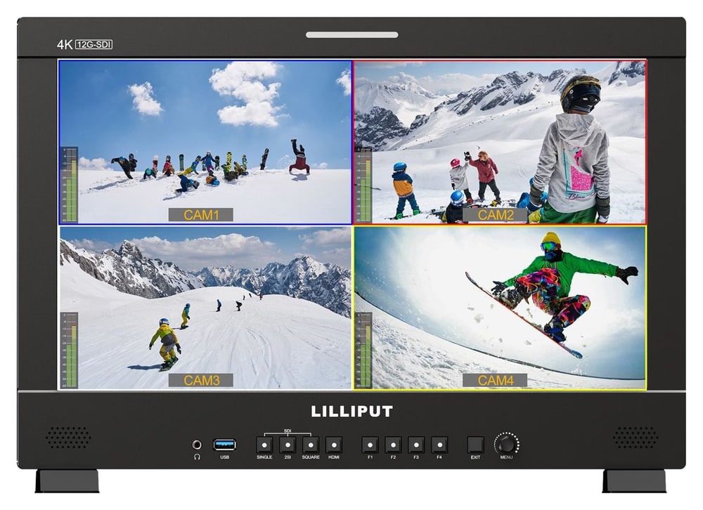 Lilliput Q18 – Měřicí nástroje pro kameru i střižnu