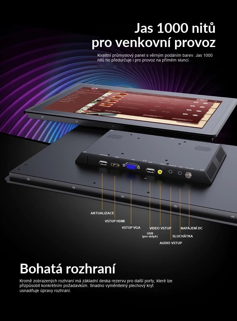 Lilliput TK1560/C – infografika 1