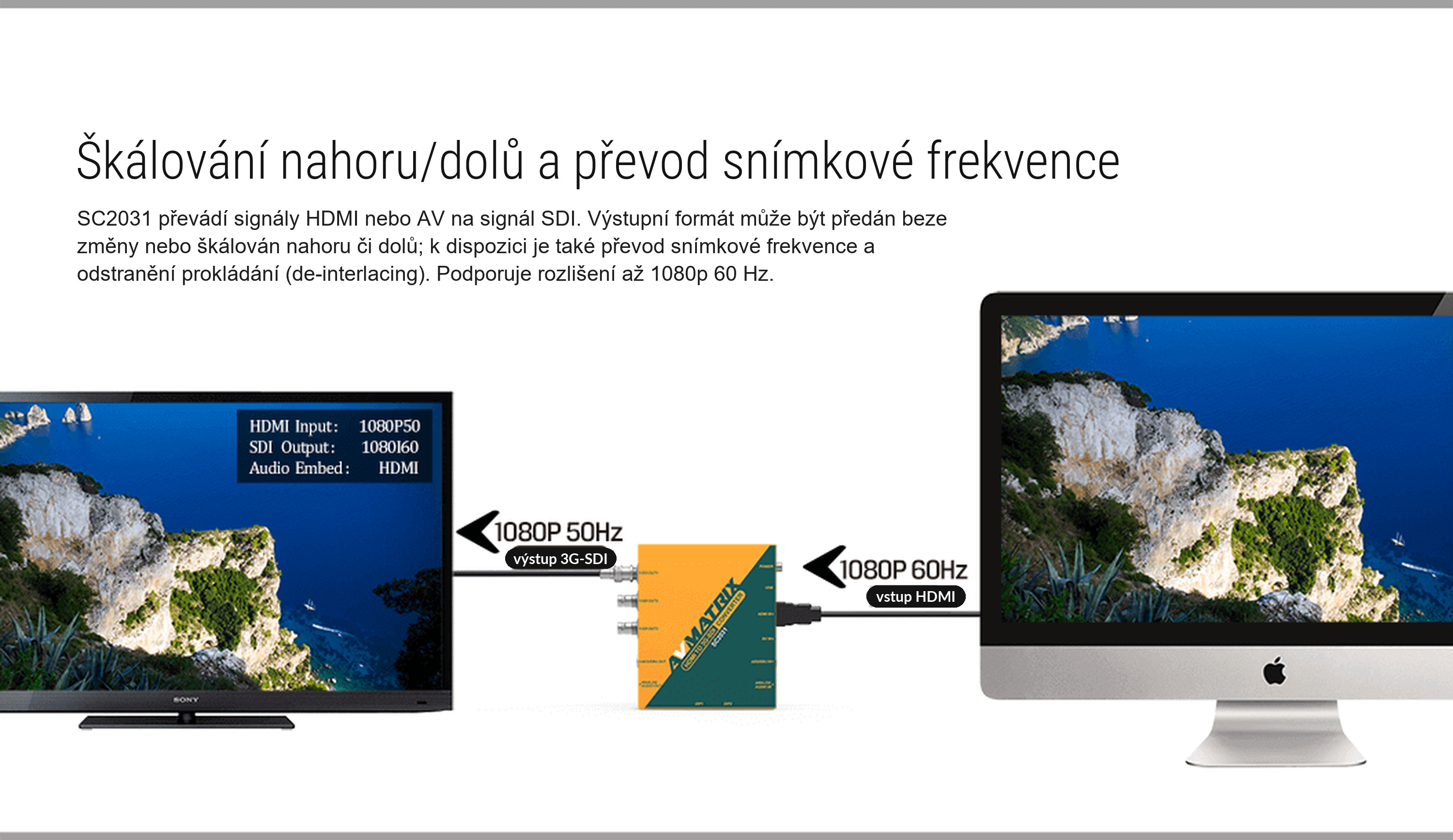 AVMATRIX SC2031 – infografika