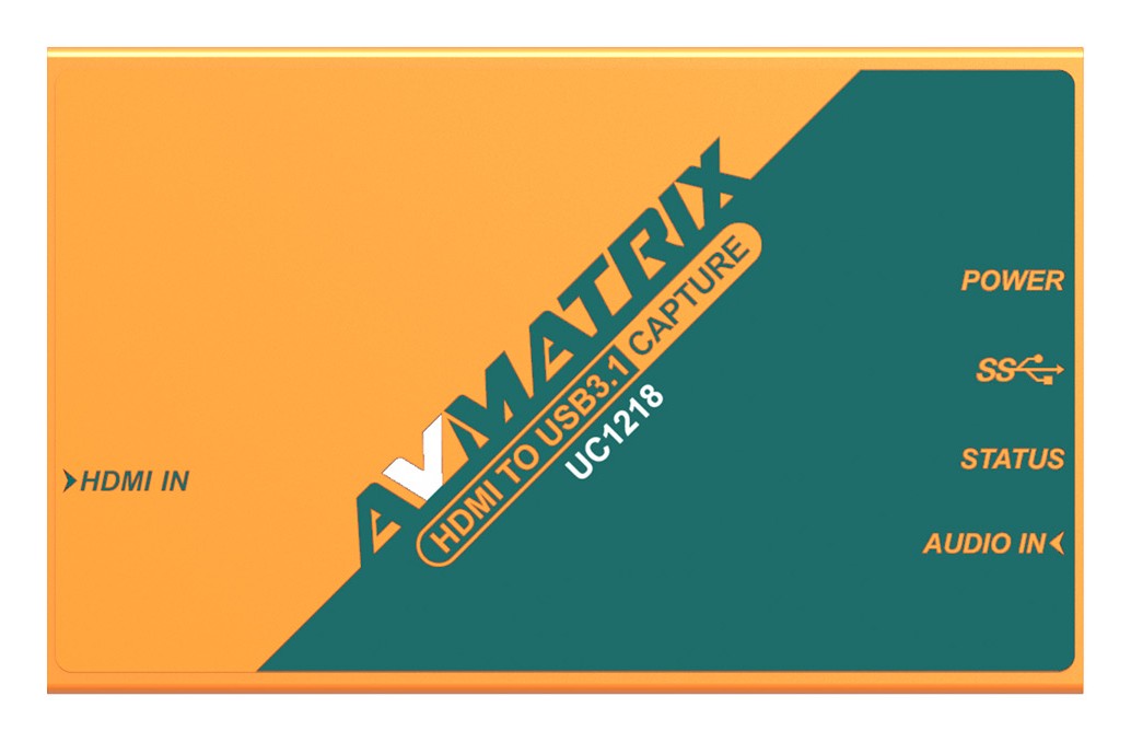 AVMATRIX UC1218 – Pohled na zařízení