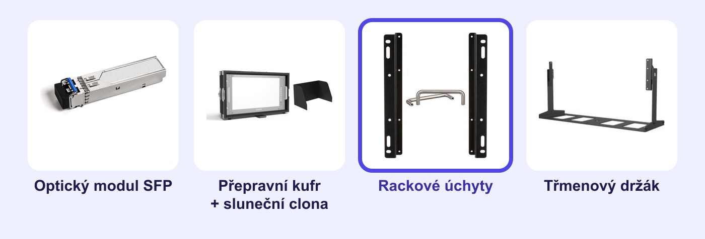Volitelné příslušenství monitoru Lilliput Q18