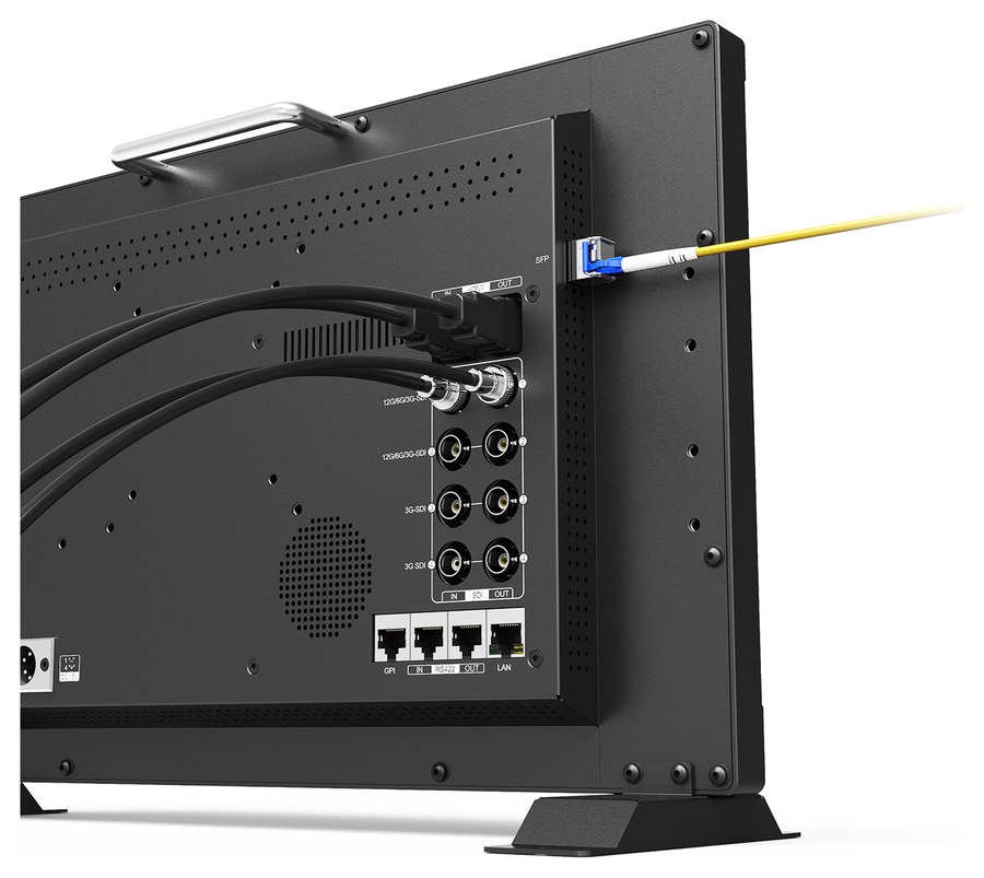 Lilliput Q15 optický modul SFP – Slot SFP+ na monitoru