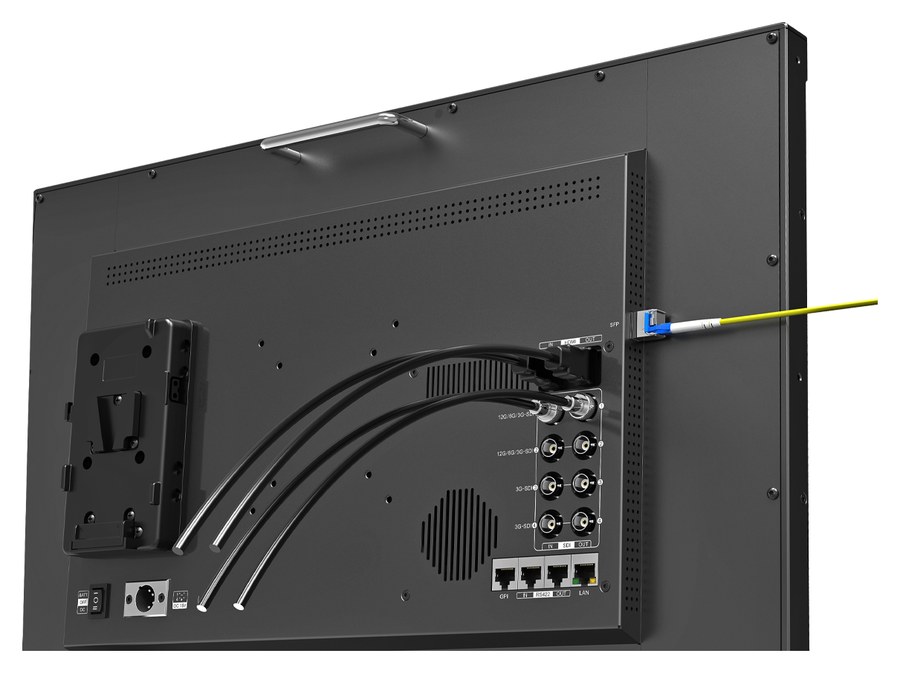 Lilliput Q24 optický modul SFP – Slot SFP+ na monitoru