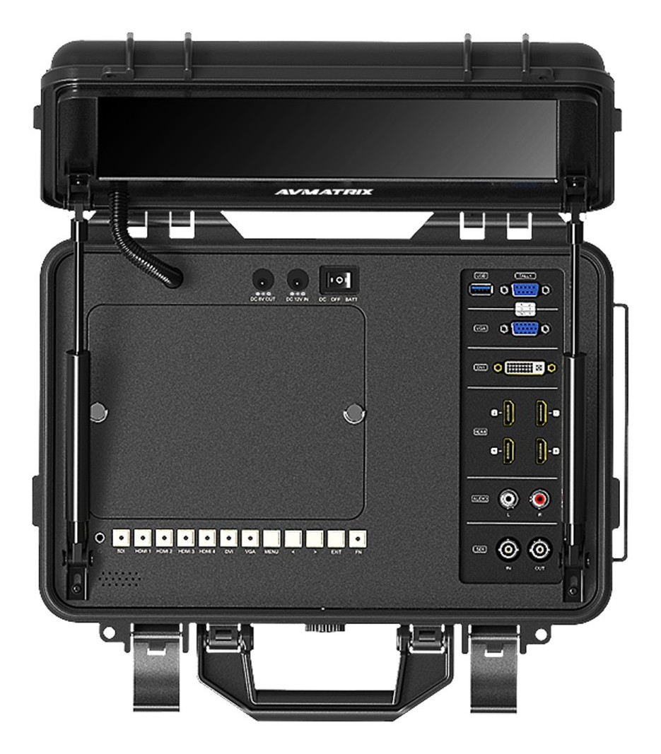 AVMATRIX PM1250 – Panel konektorů