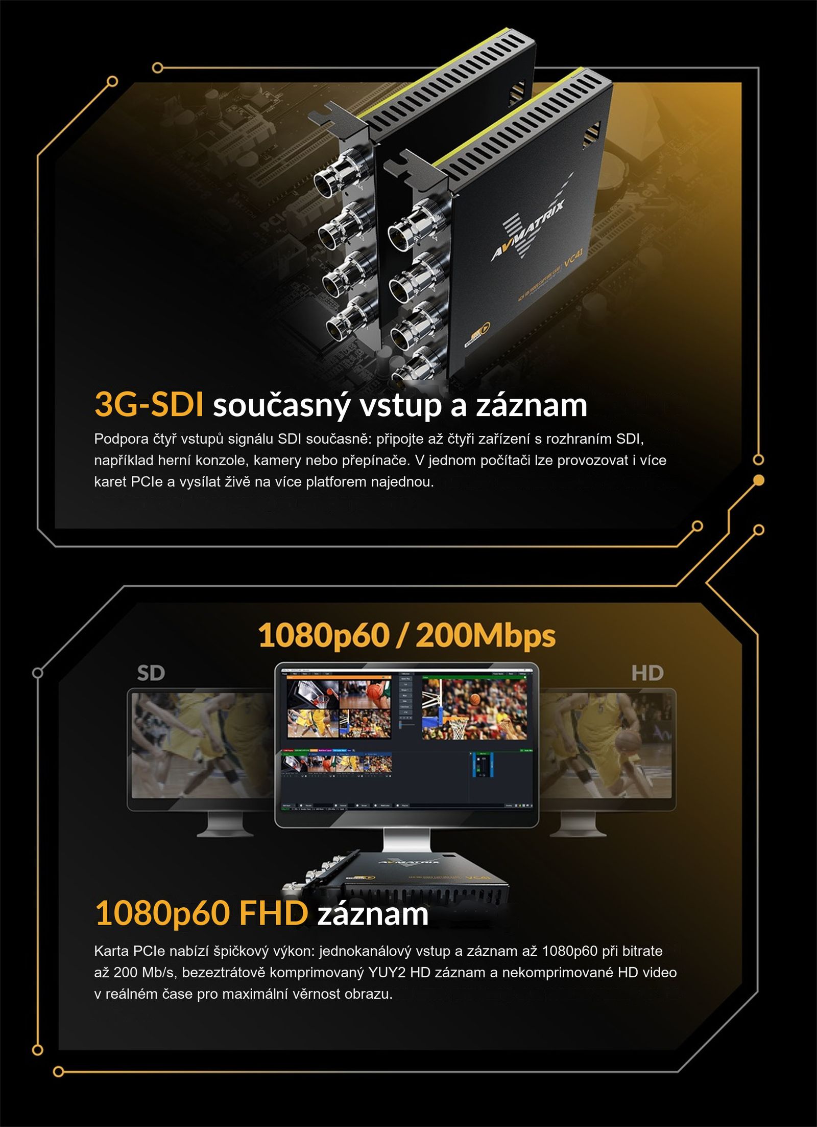 AVMATRIX VC41 – infografika