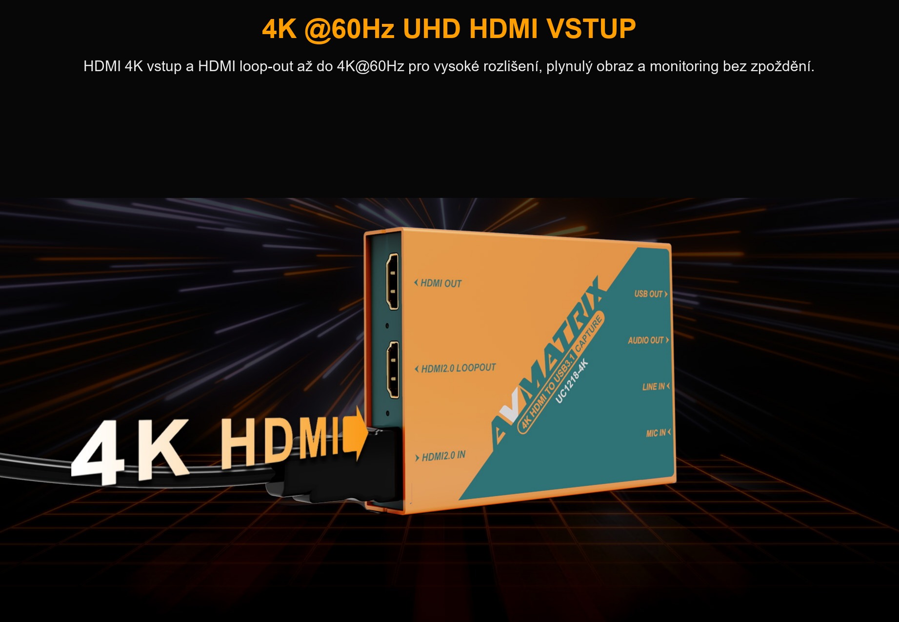 AVMATRIX UC1218-4K