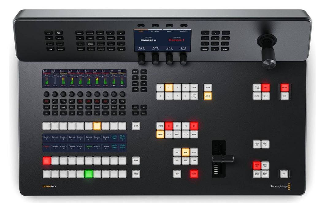 ATEM Television Studio 4K8 2TB – Vysílací panel s T-barem