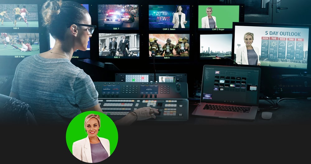 ATEM 4 M/E Constellation 4K – ATEM Advanced Chroma Key