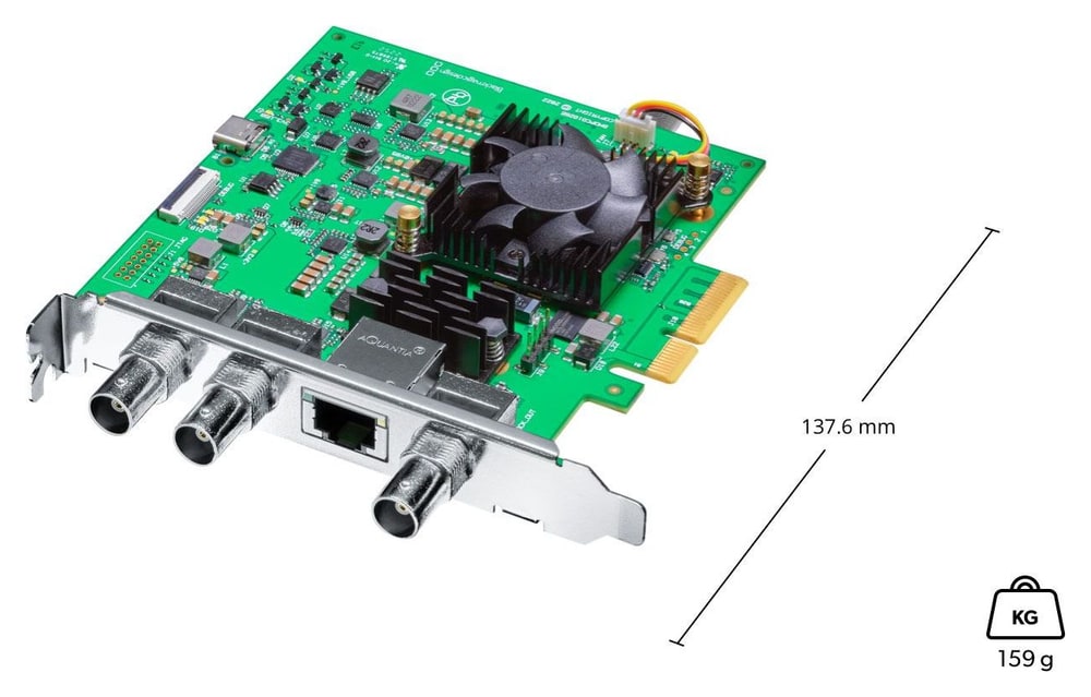 DeckLink IP/SDI HD – Rozměry a instalace