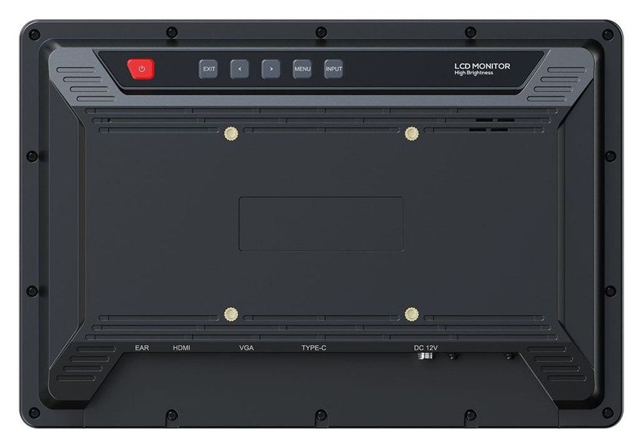 Lilliput FA1019-NP/C – Zadní strana s VESA 75 mm
