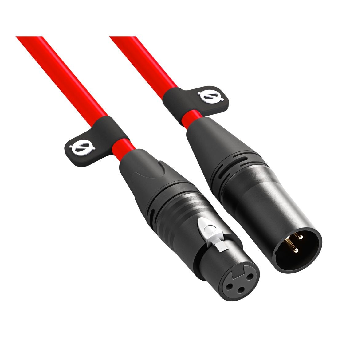 RØDE XLR Cable 3m (Red) – Profesionální konstrukce