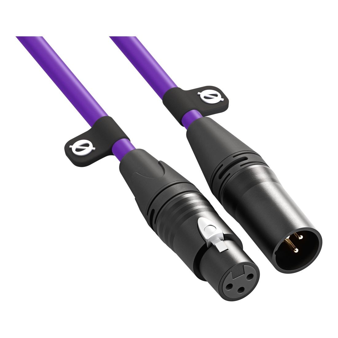 RØDE XLR Cable 3m (Purple) – Profesionální konstrukce