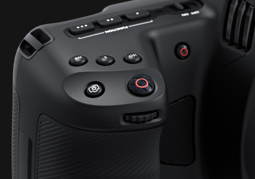 Blackmagic Cinema Camera 6K – Ovládání pod prsty