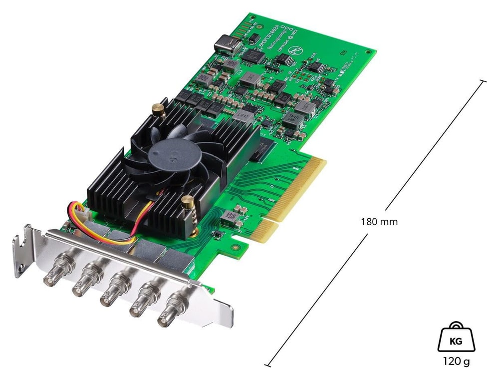 DeckLink 8K Pro Mini – Nízkoprofilová karta PCIe x8