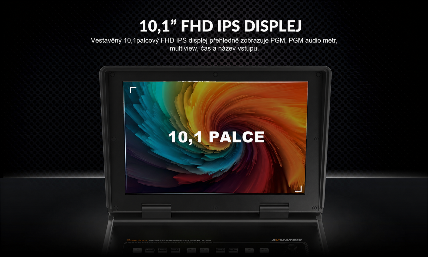 AVMATRIX Shark H4 Plus – česká infografika 3
