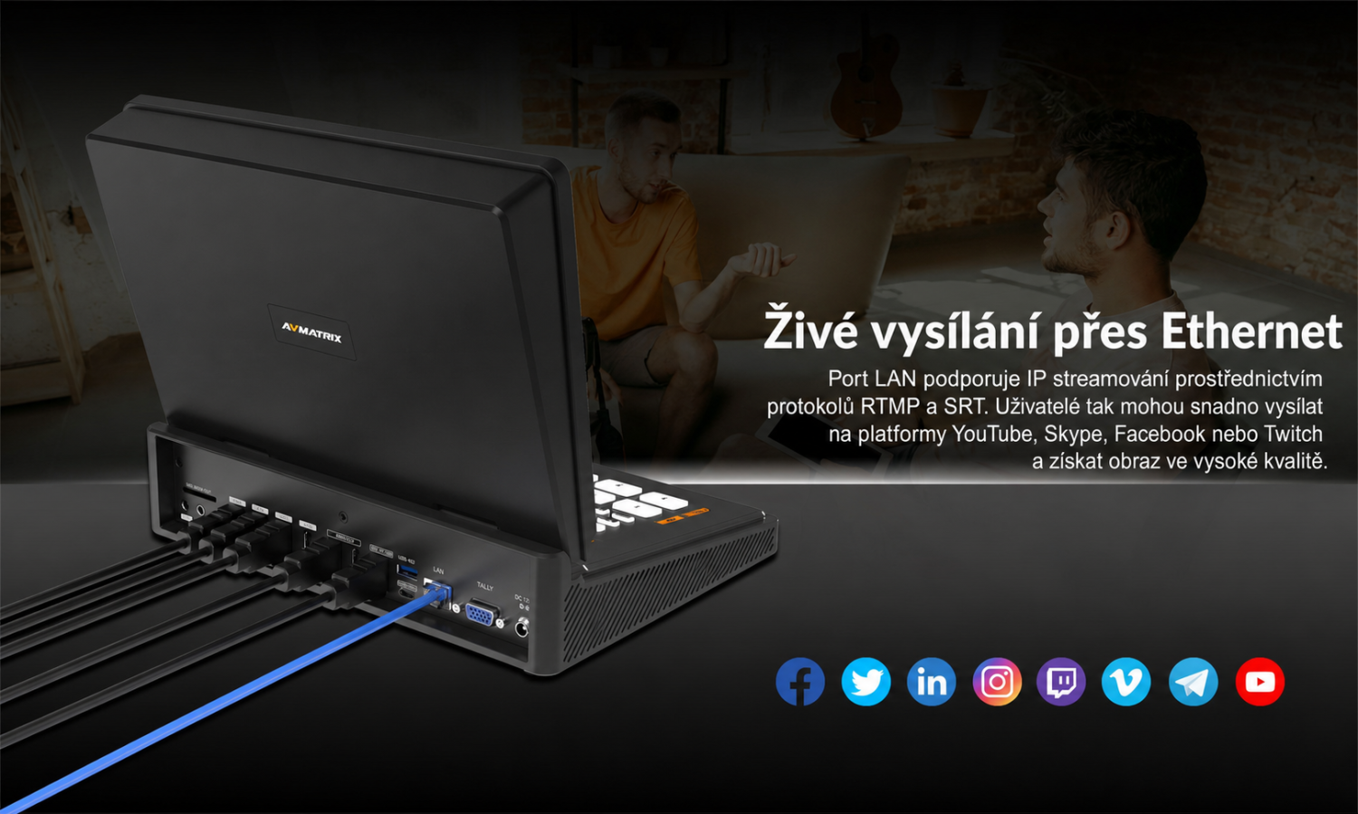 AVMATRIX Shark H4 Plus – česká infografika 5