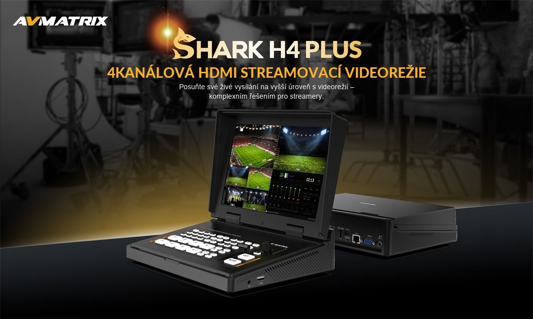AVMATRIX Shark H4 Plus – infografika