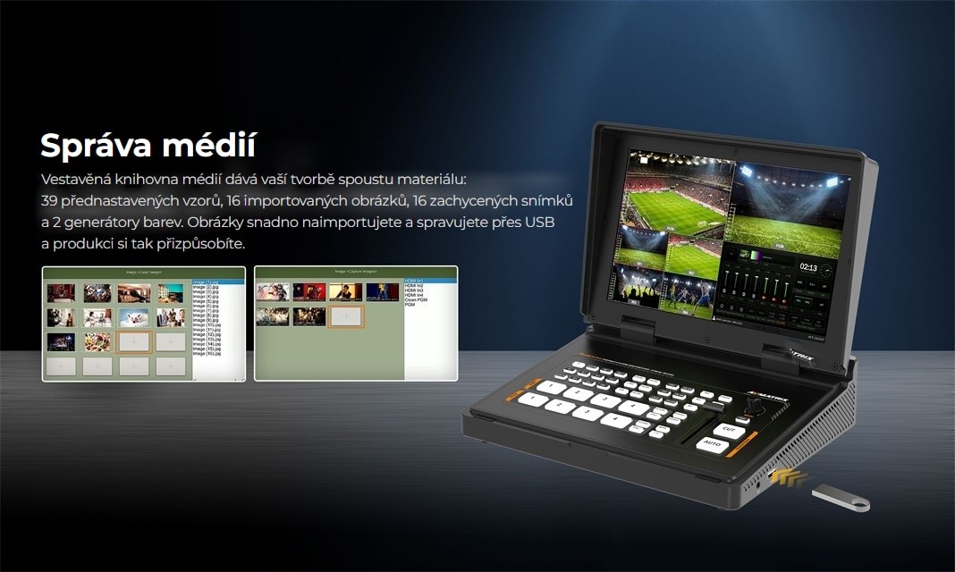 AVMATRIX Shark H4 Plus – infografika
