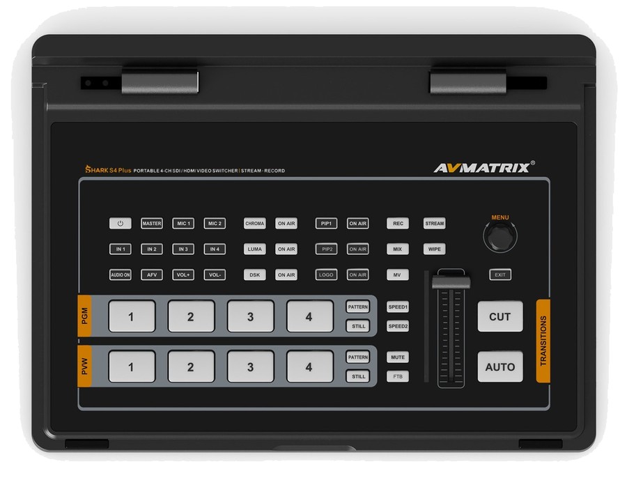 AVMATRIX Shark S4 Plus – Ovládací panel s T-barem