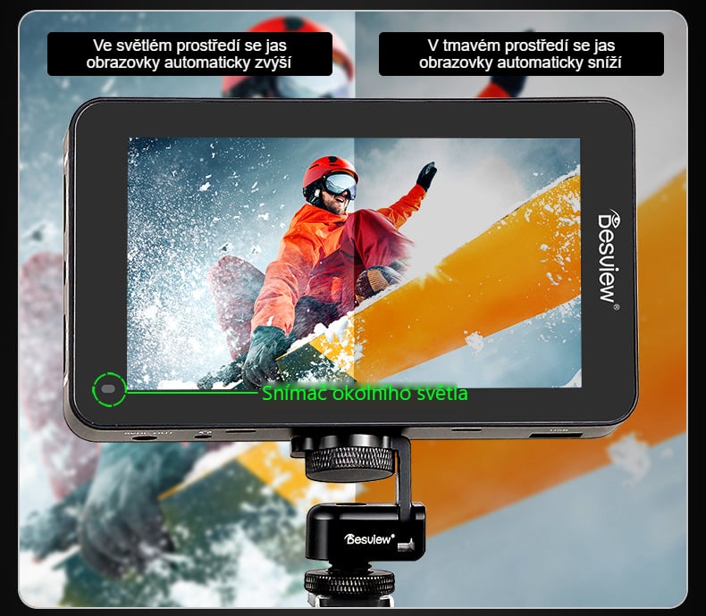 Úsporný snímač okolního světla