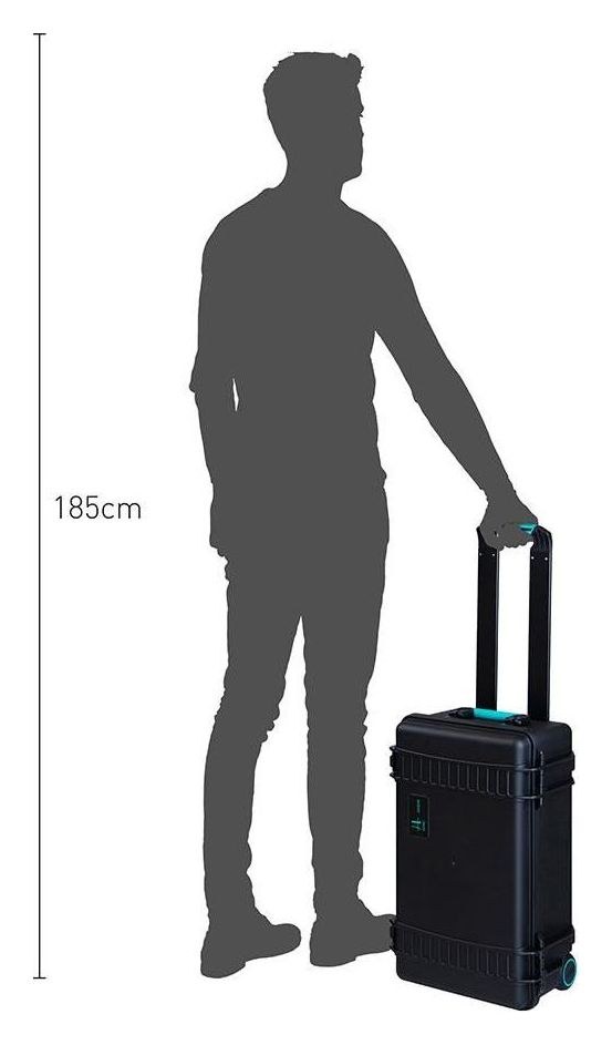 HPRC 2550W kufr s přepážkami – Velikost v praxi